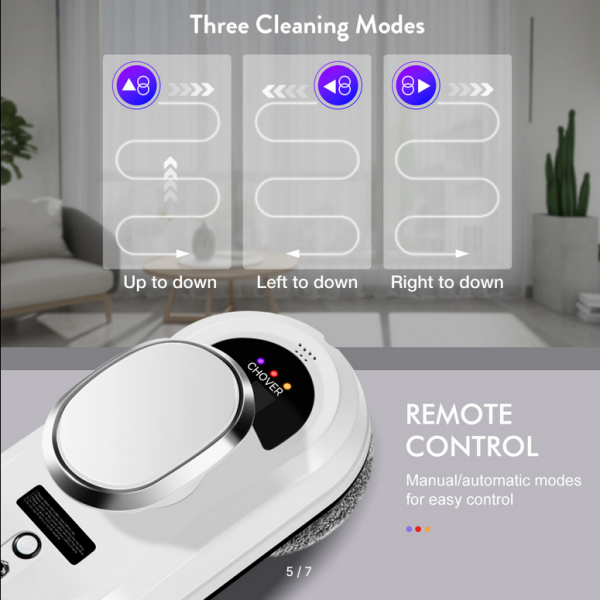 COVERY robot vacuum cleaner for window cleaning