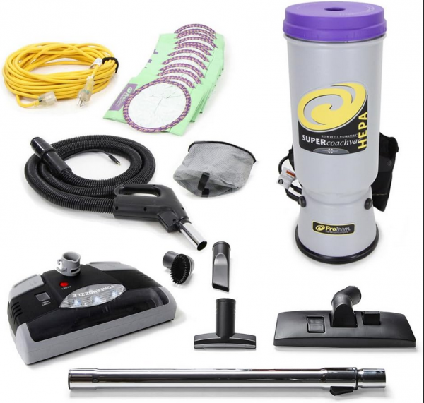X8 Elite Backpack Vacuum Canister w/Electric Powerhead Kit